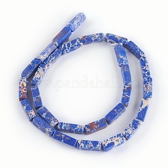 Synthetic Imperial Jasper Bead Strands&nbsp;X-G-E508-02D