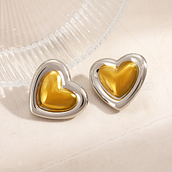 Valentine's Day 304 Stainless Steel Stud Earrings&nbsp;WG1D16C-01