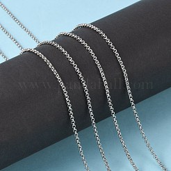 Tarnish Resistant 304 Stainless Steel Rolo Chains&nbsp;CHS-R006-2mm