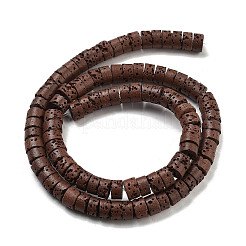 Natural Lava Rock Dyed Beads Strands&nbsp;G-K375-G04-01