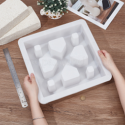 Plastic Block Mold DIY Casting Concrete Wall Decorative Brick Moulds&nbsp;SIMO-WH0002-06A