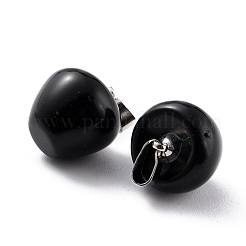 Natural Obsidian Pendants&nbsp;G-Z022-01C