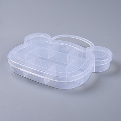 11 Compartments Bear Plastic Storage Box&nbsp;LS-CON-P006-01
