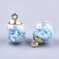 Glass Ball Pendants&nbsp;LS-GLAA-T003-08B
