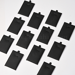 24Pcs PU Leather & Sponge Jewelry Pendant Nceklace Display Cards&nbsp;NDIS-SP0001-03A-01
