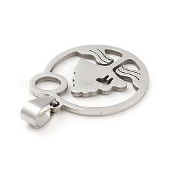Non-Tarnish 201 Stainless Steel Pendants&nbsp;STAS-D190-10P