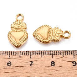 304 Stainless Steel Pendants&nbsp;STAS-T065-26A-G
