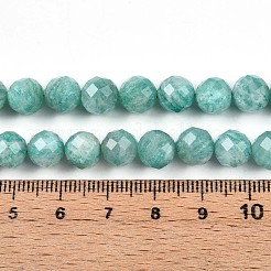 Natural Amazonite Beads Strands&nbsp;G-S345-8mm-25