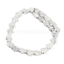 Natural Howlite Beads Strands&nbsp;G-I369-A18-02
