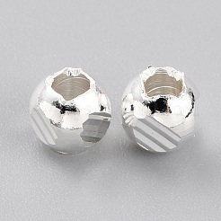 Brass Spacer Beads&nbsp;KK-O133-206C-S