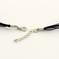 Multi-strand Necklace Cord for Jewelry Making&nbsp;NJEW-R218-13