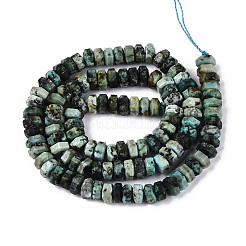 Natural African Turquoise(Jasper) Beads Strands&nbsp;G-N357-14A-06