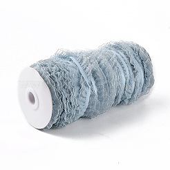Double Tiers Pleated Chiffon Polyester Ribbons&nbsp;OCOR-TAC0013-05E