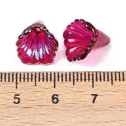 Transparent Acrylic Bead Caps&nbsp;OACR-G054-03D