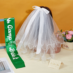 1Pc Cloth Ribbon Bride's Etiquette Shoulder Strap&nbsp;AJEW-NB0008-95