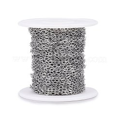 Tarnish Resistant 304 Stainless Steel Cable Chains&nbsp;CHS-H022-01P-20M