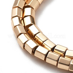 Synthetic Non-magnetic Hematite Beads Strands&nbsp;G-M095-H01-01KCG