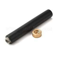 Golden Tone Brass Letter Stamps&nbsp;LS-KK-R005-01L
