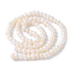 Natural Cultured Freshwater Pearl Beads Strands&nbsp;PEAR-I007-07L-02A