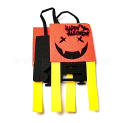 Devil Felt Halloween Candy Bags with Handles&nbsp;HAWE-K001-01G