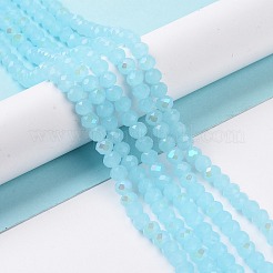 Electroplate Glass Beads Strands&nbsp;EGLA-A044-J1mm-L04