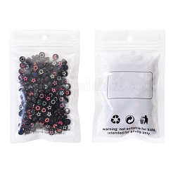Opaque Black Acrylic Beads&nbsp;SACR-YW0001-21A
