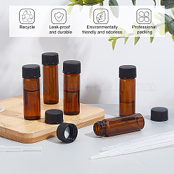 香水ディスペンサーキット  100 個 4 ml ガラス サンプル ボトルを含む  透明プラスチック漏斗ホッパー2個とプラスチック製移送ピペット4個  ミックスカラー&nbsp;DIY-BC0009-36