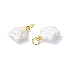 Natural Baroque Keshi Pearl Pendants&nbsp;PALLOY-JF05630