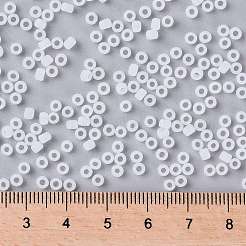 TOHOラウンドシードビーズ  日本製シードビーズ  艶消し  （141f）セイロンフロストスノーフレーク  8/0  3mm  穴：1mm  約222個/10g&nbsp;X-SEED-TR08-0141F