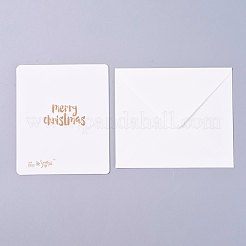 Envelope and Merry Christmas Greeting Cards Sets&nbsp;DIY-I029-03F