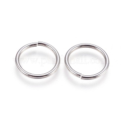 Tarnish Resistant 304 Stainless Steel Saw Cut Open Jump Rings&nbsp;STAS-P212-25P-07