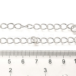 Rack Plating Brass Curb Chains&nbsp;CHC-M027-05S