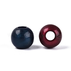 Acrylic European Large Hole Beads&nbsp;OACR-Q200-08