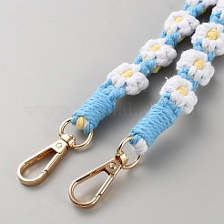 Cotton Rope Shoulder Phone Straps&nbsp;AJEW-WH20026-01F
