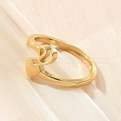 Brass Cuff Rings for Women&nbsp;RJEW-U044-V