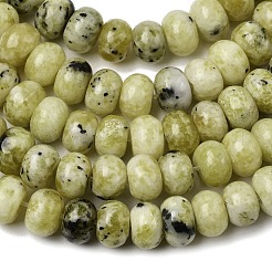 Natural Yellow Turquoise(Jasper) Beads Strands&nbsp;G-A280-A02-01