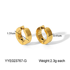 Stainless Steel Clip-on Earrings&nbsp;UR8327-1