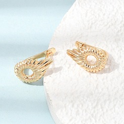 Brass Hoop Earrings for Women&nbsp;KK-CBACA55-15G