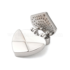 Rack Plating Brass & Clear Cubic Zirconia Pendants&nbsp;KK-S372-25P