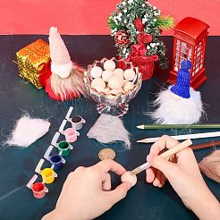 24Pcs Artificial Wool Doll Mustache&nbsp;FIND-NB0006-81