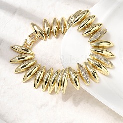 Brass Link Chain Bracelets for Women&nbsp;BJEW-H630-10G