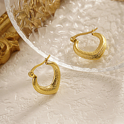 304 Stainless Steel Hoop Earrings for Women&nbsp;YI9341-1