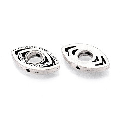 Tibetan Style Alloy Bead Frame&nbsp;TIBEB-T005-01AS