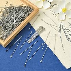 304 Stainless Steel Eye Pins&nbsp;STAS-YW0001-86