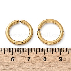 201ステンレススチールカフイヤリング  イオンプレーティング（ip）  ゴールドカラー  17x2.5mm&nbsp;EJEW-C131-01C-G