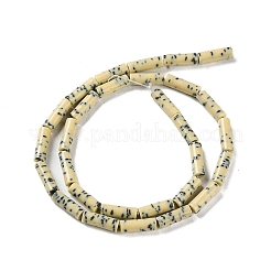 Imitation Dalmatian Porcelain Beads Strands&nbsp;PORC-H011-05