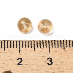 透明なアクリルビーズ  バリーウッド  5x4mm  穴：1.2mm  約100個/セット&nbsp;LS-OACR-E038-01B