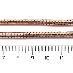 電気非磁性ヘマタイトビーズ連売り  ウェーブディスク  ローズゴールド本金メッキ  4x2.5mm  穴：1mm  約190個/連  15.94''（40.5センチメートル）&nbsp;G-P571-E01-01