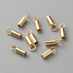 Brass Cord Ends&nbsp;KK-WH0044-184