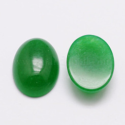 Oval Natural Malaysia Jade Cabochons&nbsp;X-G-K020-25x18mm-11